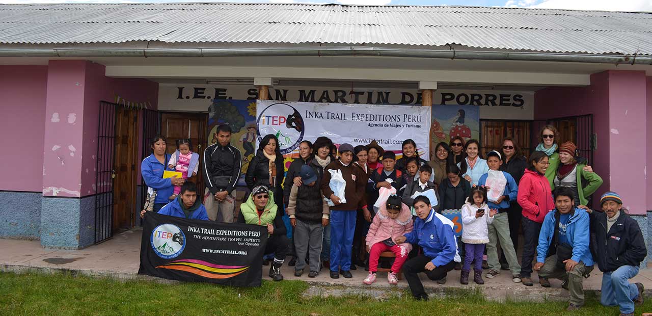 Responsabilidad social - Inka Trail Expeditions Perú